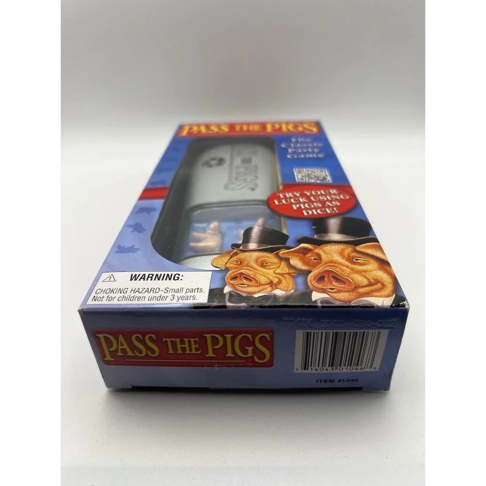 Pass The Pigs Classic Party Game Winning Moves 1046 Dice Game New in Box